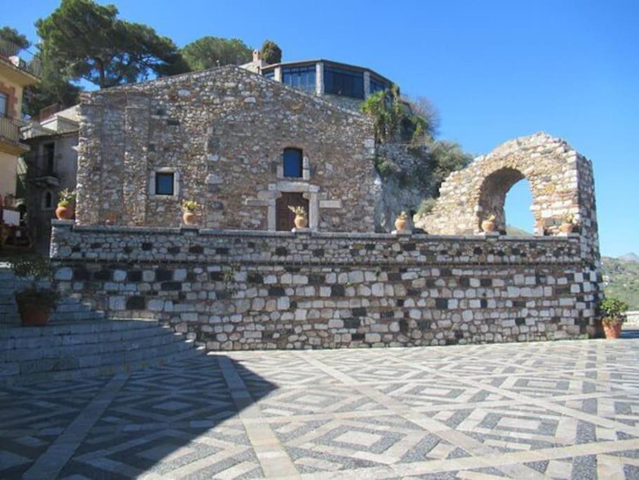 La Chicca Sicily Holiday House Castelmola Bagian luar foto
